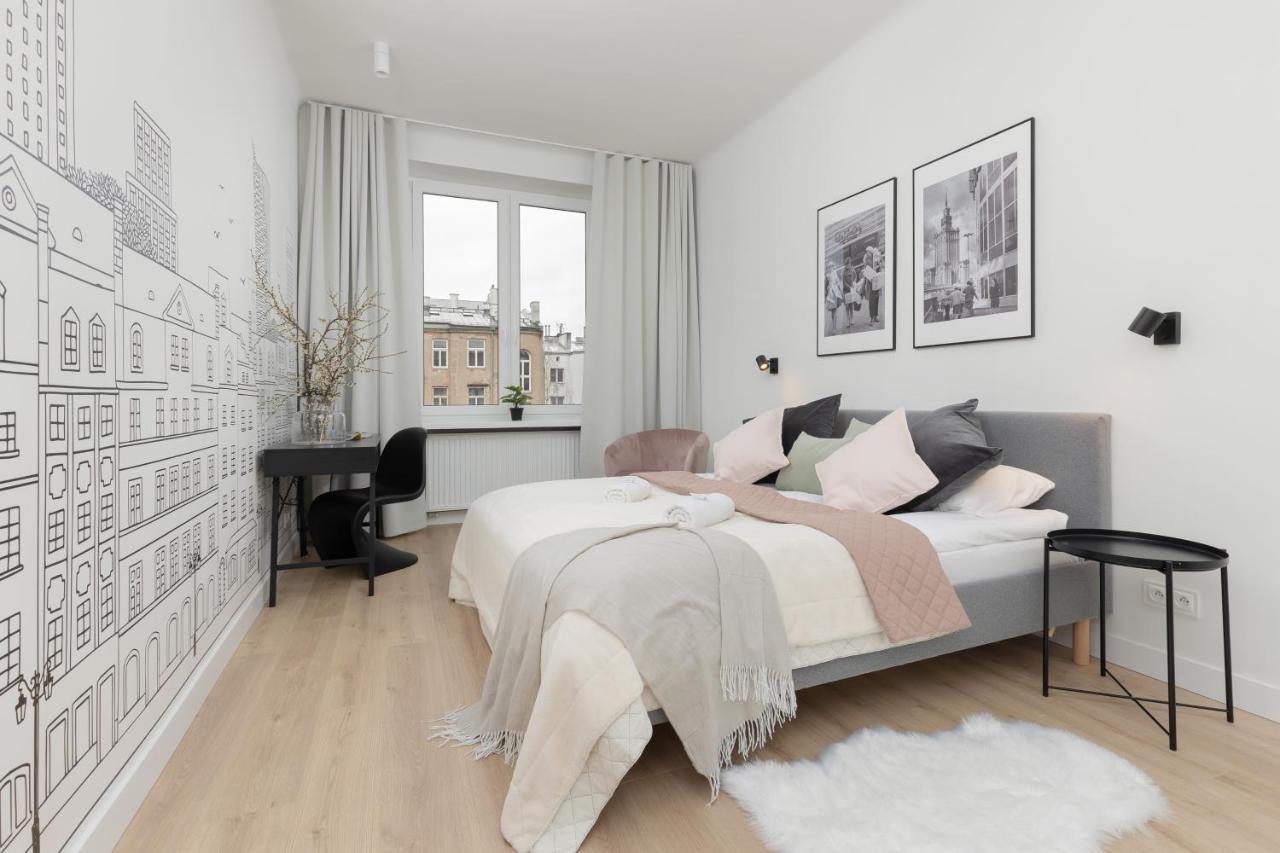 Spacious Apartment With Panoramic View Of Warsaw By Noclegi Renters Exteriör bild