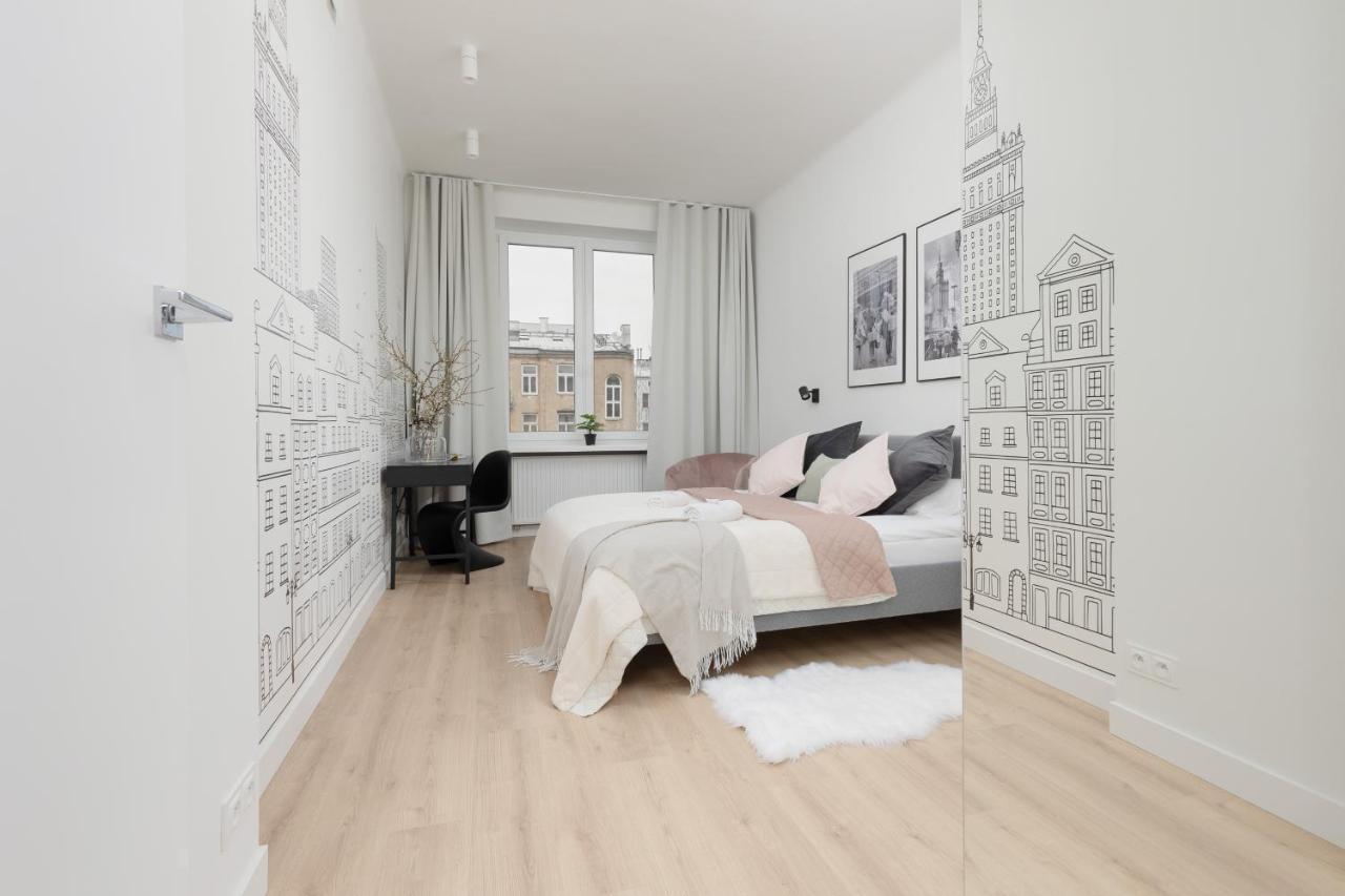 Spacious Apartment With Panoramic View Of Warsaw By Noclegi Renters Exteriör bild