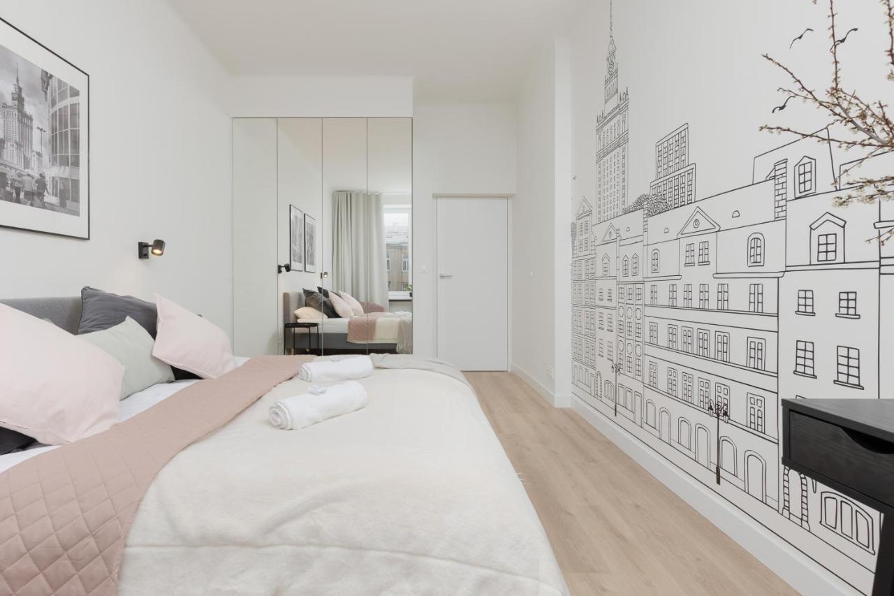 Spacious Apartment With Panoramic View Of Warsaw By Noclegi Renters Exteriör bild