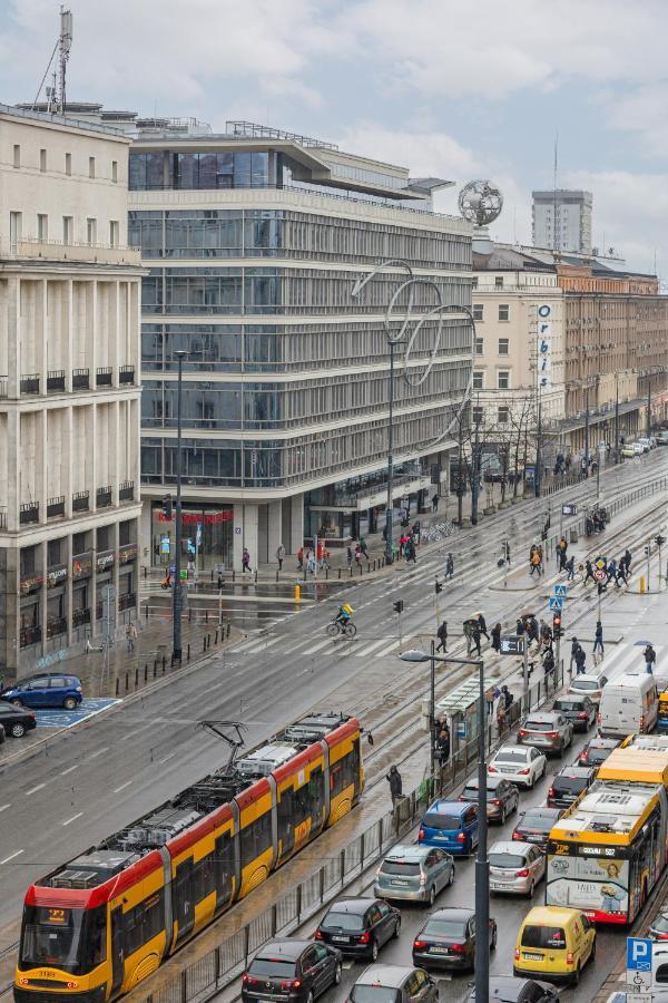 Spacious Apartment With Panoramic View Of Warsaw By Noclegi Renters Exteriör bild