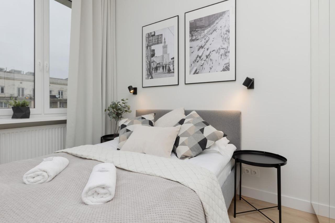 Spacious Apartment With Panoramic View Of Warsaw By Noclegi Renters Exteriör bild